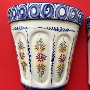 Decorative wall pots for home or gardenpriced for 2